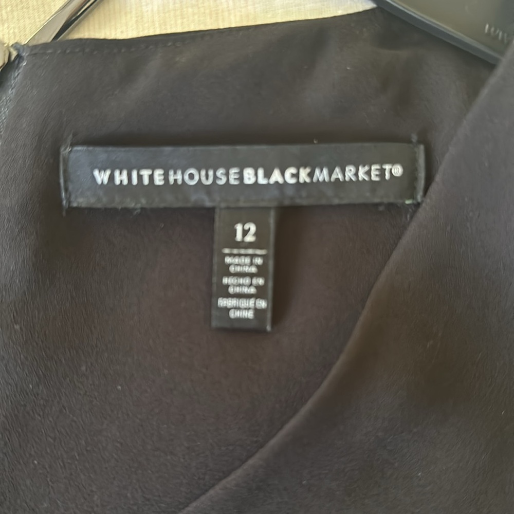 White House Black Market size 12 flowy dress. - Picture 3 of 3